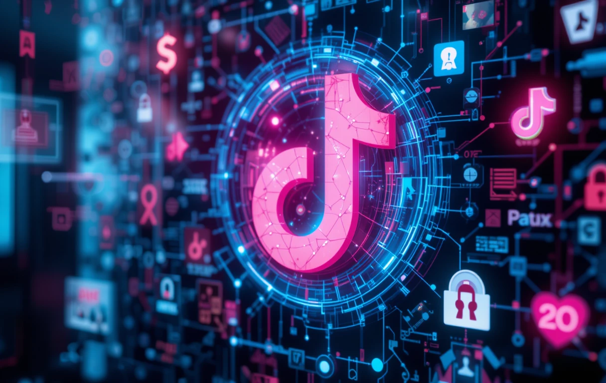 TikTok privacy and security features protecting user data in 2025.